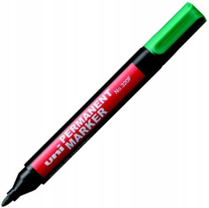 Marker permanentny UNI 320 zielony okr.