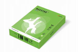 Papier kolorowy A4 160g jasnozielony