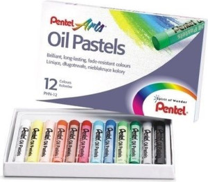 Pastele olejne PENTEL 12 kolorów