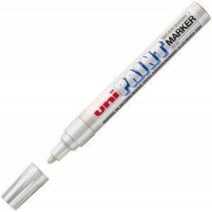 Marker olejowy UNI PX-20 biały 2,2-2,8mm okr.