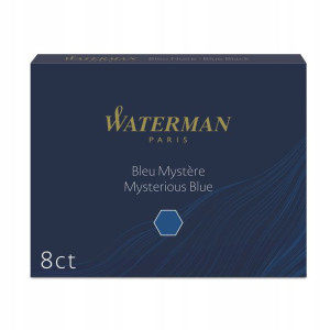 Naboje do pióra Waterman granatowe 8szt.
