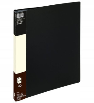 Album ofertowy GRAND 40 koszulek czarny
