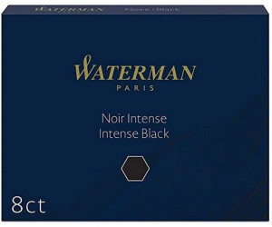 Naboje do pióra Waterman czarne 8 sztuk