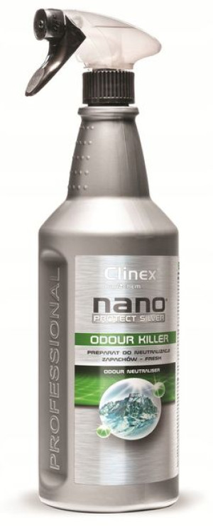 Odświeżacz CLINEX 1000ml nano protect odour killer