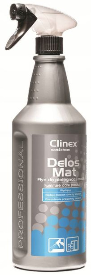 CLINEX Delos Mat 1L Płyn do pielęgnacji mebli