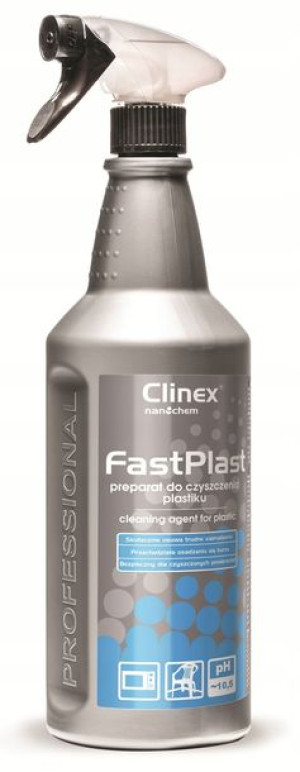 CLINEX FAST PLAST 1L Płyn do czyszczenia plastiku