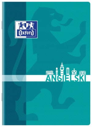 Zeszyt Oxford A5 60 kartek Język angielski