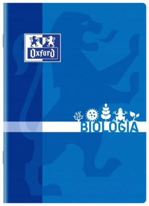 Zeszyt A5 60k kratka Biologia Oxford