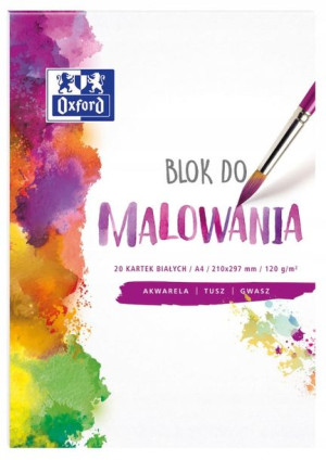 Blok do akwareli A4 Oxford