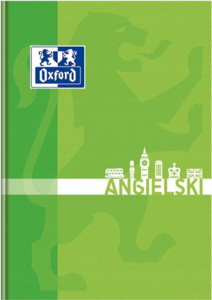 Brulion w kratkę A5/80 OXFORD Język angielski
