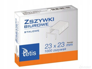 Zszywki 23/23 TETIS 1000 szt.