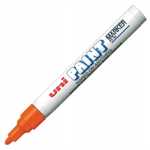Marker olejowy UNI PX-20 pomarańcz 2,2-2,8mm okr.
