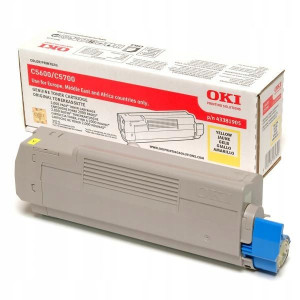 Toner OKI 43381905 żółty (yellow)