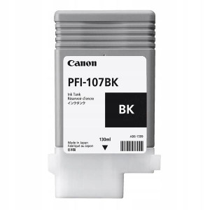 Tusz czarny, oryginalny CANON PFI107Bk
