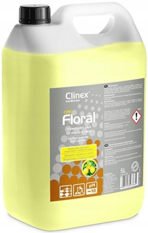Płyn do mycia podłóg CLINEX Floral Citro 5L