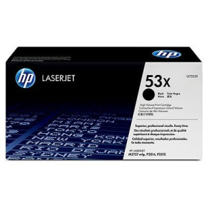 Toner czarny, oryginalny HP Q7553X