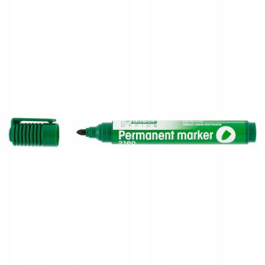 Marker permanentny ECO zielony okr.
