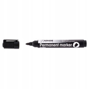 Marker permanentny ECO czarny okr.