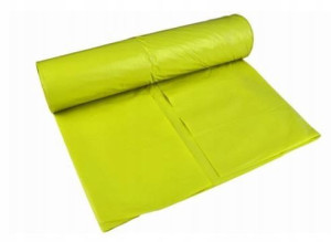 Worki na śmieci LDPE 120l 25szt. żółte