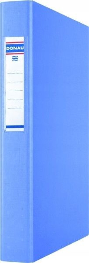 Segregator A4 DONAU 4 ringi 40mm niebieski