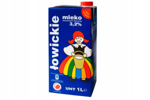 Mleko ŁOWICKIE UHT 3,2% 1l