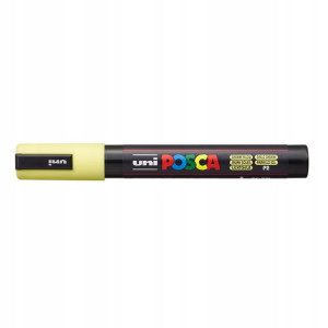 Marker UNI POSCA PC-5M pastelowy żółty
