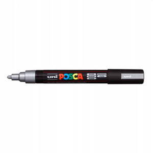 Marker UNI POSCA PC-5M srebrny
