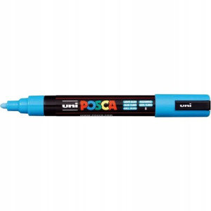Marker UNI POSCA PC-5M jasnoniebieski