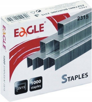 Zszywki 23/15 EAGLE 1000 szt.