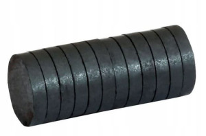 Magnesy do tablic 30mm (12szt.) czarne