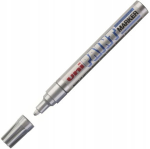Marker olejowy UNI PX-20 srebrny 2,2-2,8mm okr.
