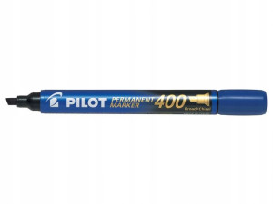 Marker permanentny Pilot SCA-400 niebieski ścięty