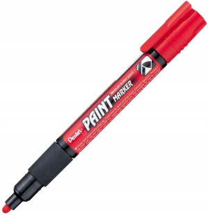 Marker olejowy PENTEL MMP20 czerwony 2-3mm okr.