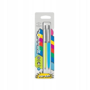Zestaw PARKER JOTTER POP ART lime&sky blue