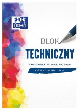 Blok techniczny A4 Oxford