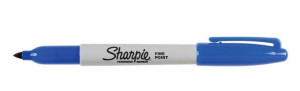 Marker permanentny SHARPIE Fine niebieski okr.