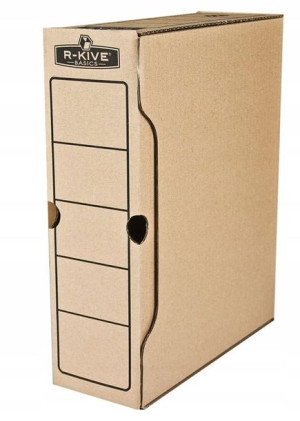 Pudło archiwizacyjne FELLOWES 80mm brązowe