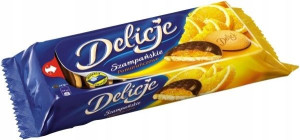Delicje Szampańskie pomarańczowe 147g