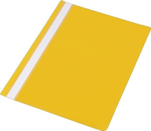 Skoroszyt PVC MYOFFICE żółty 20szt.