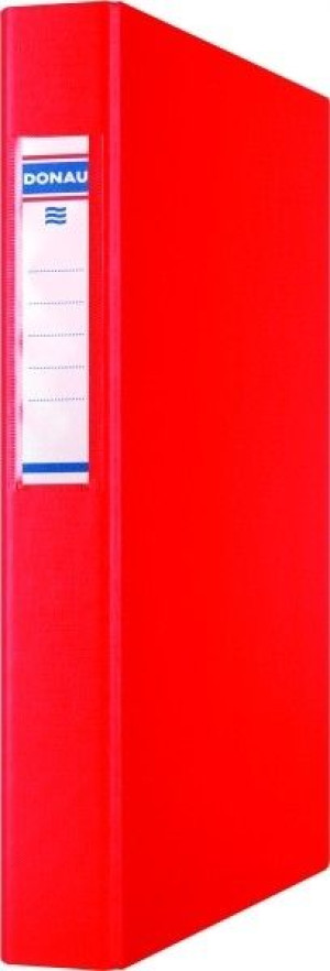 Segregator A4 DONAU 4 ringi 40mm czerwony