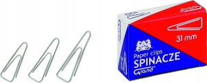 Spinacz trójkątny 31mm GRAND 100szt.