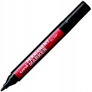 Marker permanentny UNI 320 czarny okr.