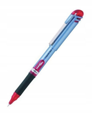 Cienkopis kulkowy Pentel Energel BLN15 czerwony