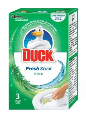 Paski żelowe do WC Duck 3szt.