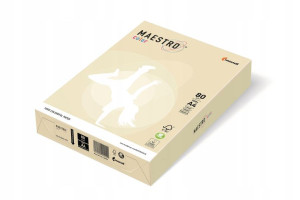 Papier kolorowy A4 80g waniliowy