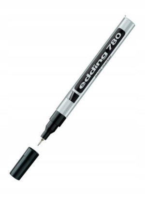 Marker olejowy Edding 780 srebrny okr.