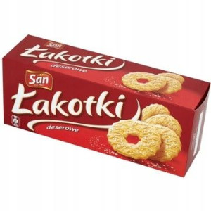 Ciastka Łakotki bez czekolady deserowe 168g