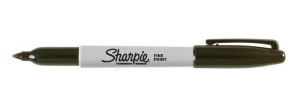 Marker permanentny Sharpie Fine czarny okr.