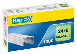 Zszywki 24/6 Rapid 1000 szt