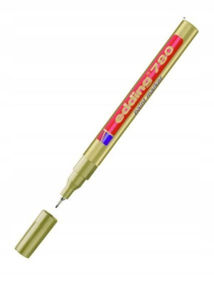 Marker olejowy Edding 780 złoty okr.